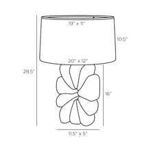 Load image into Gallery viewer, Ashley Table Lamp - line drawing.