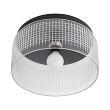 Load image into Gallery viewer, Cut Flush Mount Ceiling Light in Detail.