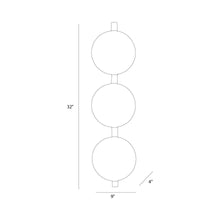 Load image into Gallery viewer, Diesel Wall Light - line drawing.