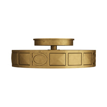 Load image into Gallery viewer, Empire Flush Mount Ceiling Light.