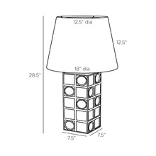 Load image into Gallery viewer, Empire Table Lamp - line drawing.
