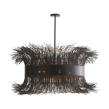 Load image into Gallery viewer, Filamento Chandelier in Black.