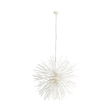 Load image into Gallery viewer, Finch Chandelier in White Wash.