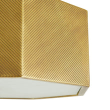 Load image into Gallery viewer, Grespan Semi Flush Mount Ceiling Light in Detail.