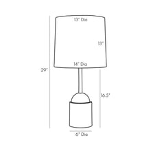Load image into Gallery viewer, Grove Table Lamp - line drawing.