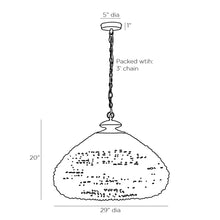 Load image into Gallery viewer, Lilo Chandelier - line drawing.