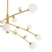 Load image into Gallery viewer, Maser LED Chandelier in Detail.