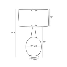 Load image into Gallery viewer, Padget Table Lamp - line drawing.