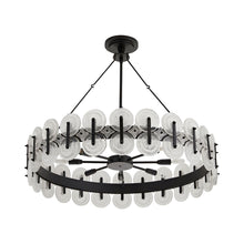 Load image into Gallery viewer, Rondelle Chandelier in Detail.