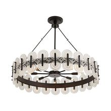Load image into Gallery viewer, Rondelle Chandelier in Detail.