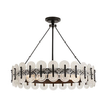Load image into Gallery viewer, Rondelle Chandelier in Detail.