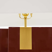 Load image into Gallery viewer, Ruby Table Lamp in Detail.