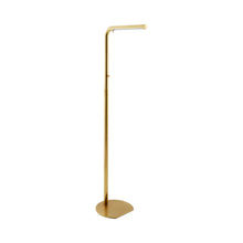 Load image into Gallery viewer, Sadie LED Floor Lamp in Antique Brass.