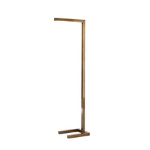 Load image into Gallery viewer, Salford LED Floor Lamp in Vintage Brass.