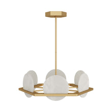 Load image into Gallery viewer, Savion LED Chandelier in Detail.