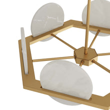Load image into Gallery viewer, Savion LED Chandelier in Detail.