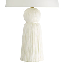 Load image into Gallery viewer, Tassel Table Lamp in Detail.