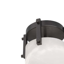 Load image into Gallery viewer, Toren Flush Mount Ceiling Light in Detail.