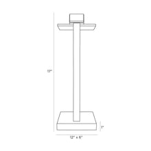 Load image into Gallery viewer, Twain Table Lamp - line drawing.