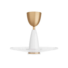 Load image into Gallery viewer, Vasili LED Flush Mount Ceiling Light in Detail.