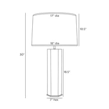 Load image into Gallery viewer, Vesanto Table Lamp - line drawing.
