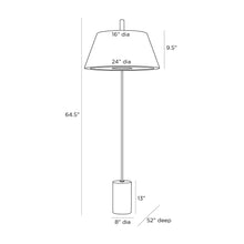 Load image into Gallery viewer, Walding Floor Lamp - line drawing.