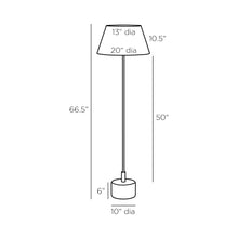 Load image into Gallery viewer, Xena Floor Lamp - line drawing.