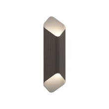Load image into Gallery viewer, Ako LED Wall Light in Bronze/Silver (16.54-Inch).