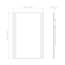 Load image into Gallery viewer, Avlon LED Illuminated Mirror - line drawing.