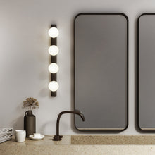 Load image into Gallery viewer, Cabaret Bath Wall Light in bathroom.