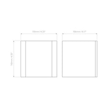 Load image into Gallery viewer, Dunbar Outdoor LED Wall Light - line drawing.