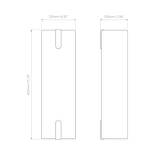 Load image into Gallery viewer, Elba Wall Light - line drawing.
