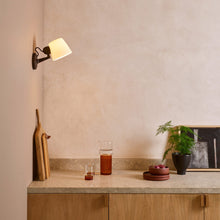 Load image into Gallery viewer, Imari Adjustable Wall Light in living room.