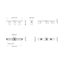 Load image into Gallery viewer, Koto Spot Light - line drawing.