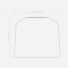 Load image into Gallery viewer, Nara Cone Shade - line drawing.