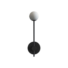Load image into Gallery viewer, Orb Bath Wall Light in Matt Black (Without Mirror).