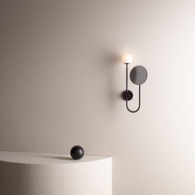 Load image into Gallery viewer, Orb Bath Wall Light in bathroom.