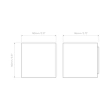Load image into Gallery viewer, Pienza LED Wall Light - line drawing.
