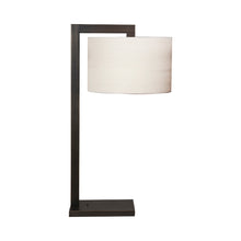 Load image into Gallery viewer, Ravello Table Lamp in Bronze (White/Drum Shade).