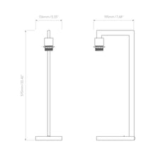 Load image into Gallery viewer, Ravello Table Lamp - line drawing.