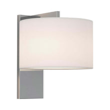 Load image into Gallery viewer, Ravello Wall Light in Polished Chrome/White (Drum).