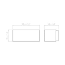 Load image into Gallery viewer, Tokyo Classic Wall Light - line drawing.