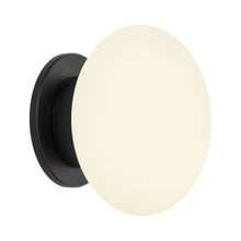 Load image into Gallery viewer, Zeppo Bath Wall Light in Matt Black.