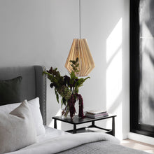 Load image into Gallery viewer, Ambre Pendant Light in bedroom.