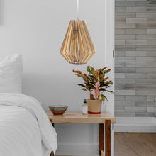 Load image into Gallery viewer, Ambre Pendant Light in bedroom.