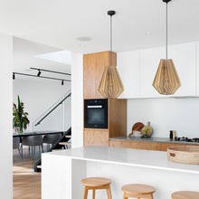 Load image into Gallery viewer, Ambre Pendant Light in kitchen.