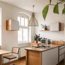 Load image into Gallery viewer, Ariel Pendant Light in kitchen.