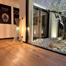 Load image into Gallery viewer, Tipi Floor lamp in living room.