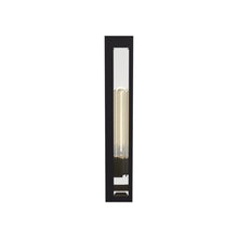 Load image into Gallery viewer, Avenue Outdoor Beveled Glass Wall Light in Detail.