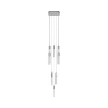 Load image into Gallery viewer, The Original Glacier Snow Pendant Light in Chrome (13-Light).